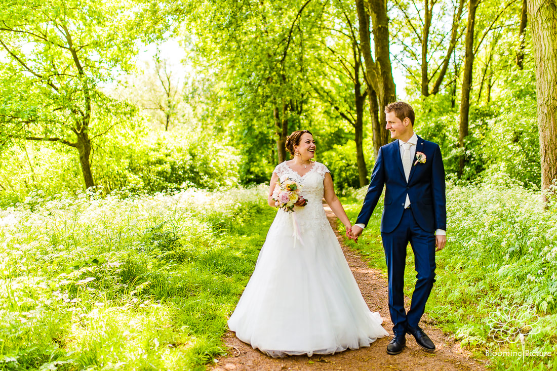 Fotoshoot op bruiloft Brabant